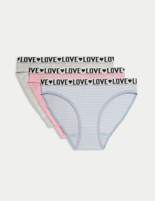 M&S Collection 7pk Pure Cotton Days Of The Week Knickers (18 Mths