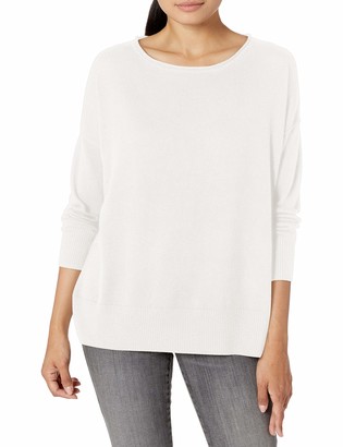 NYDJ Women's Long Sleeve Sweater with Exposed Seams