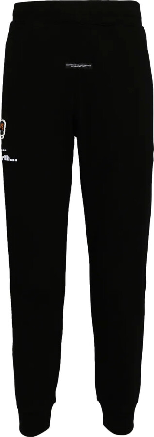 AAPE BY *A BATHING APE® Logo-Embroidered Track Pants