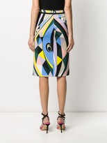 Thumbnail for your product : Pucci Abstract Print Pencil Skirt