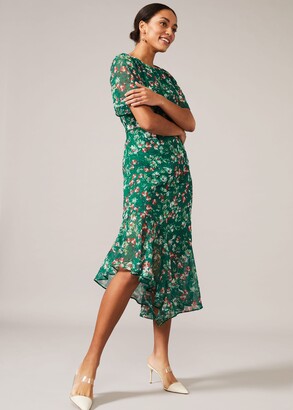 Phase Eight Coralee Textured Floral Dress