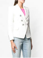 Thumbnail for your product : Balmain Cotton Double Breasted Blazer
