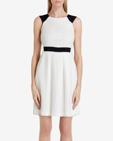 Thumbnail for your product : Ted Baker FAYBLL Reversible pleated dress