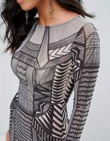 Thumbnail for your product : Forever Unique Patterned Bodycon Mini Dress