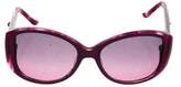 Thumbnail for your product : Judith Leiber Embellished Square Sunglasses