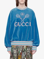 Thumbnail for your product : Gucci Sweatshirt with Tennis