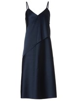 Thumbnail for your product : 3.1 Phillip Lim Navy Satin Sash Slip Dress