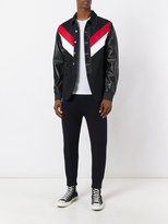 Thumbnail for your product : DSQUARED2 denim and leather jacket