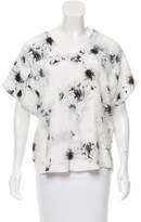 Thumbnail for your product : Tibi Floral Short-Sleeve Top