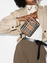 Thumbnail for your product : Burberry beige Vintage Check Camera Bag