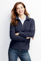 Thumbnail for your product : Lands' End Women's Plus Size Long Sleeve Textured Half-zip Pullover