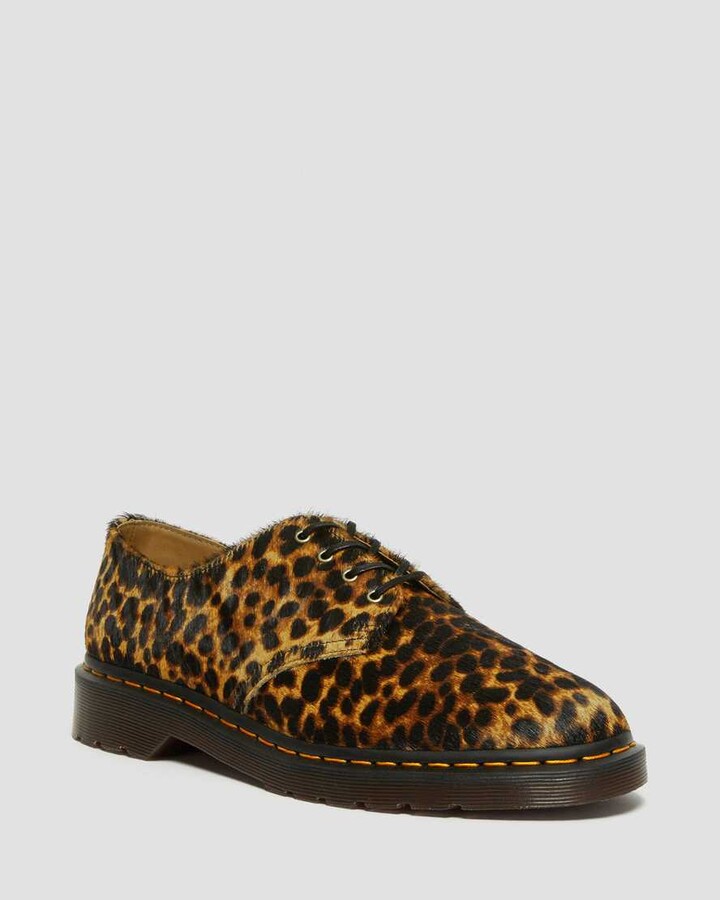 yellow leopard shoes