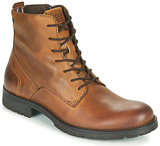 Jack and Jones JFW ORCA LEATHER - ShopStyle Boots