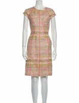 Thumbnail for your product : Lela Rose Printed Knee-Length Dress Rose