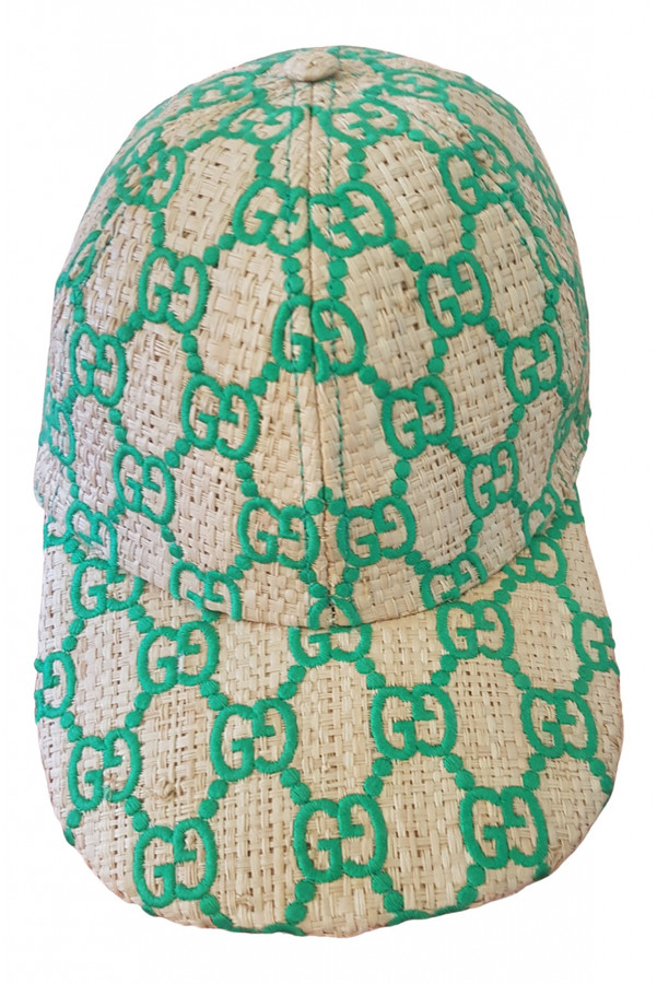 gucci wicker hat