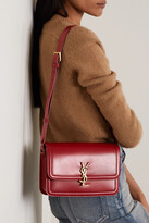 Thumbnail for your product : Saint Laurent Solferino Medium Leather Shoulder Bag - Red - One size