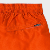 Thumbnail for your product : Paul Smith Men's Burnt Orange Swim Shorts