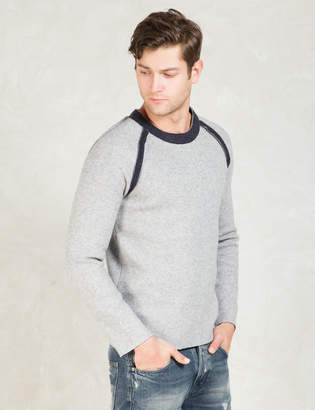 Discovered Grey L/S Reversible Sweatshirt