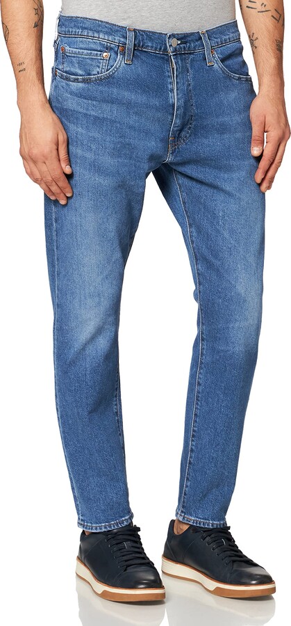 Levi's Men's 512 Slim Taper Big & Tall Jeans Corfu How Blue Adv (Blue) 42  32 - ShopStyle