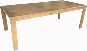 Latitude Run Leg Dining Table W/ Leaf - Latte