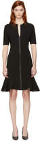 Givenchy Black V-Neck Flare Dress 