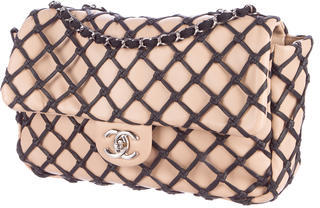 Chanel Canebiers Jumbo Flap Bag