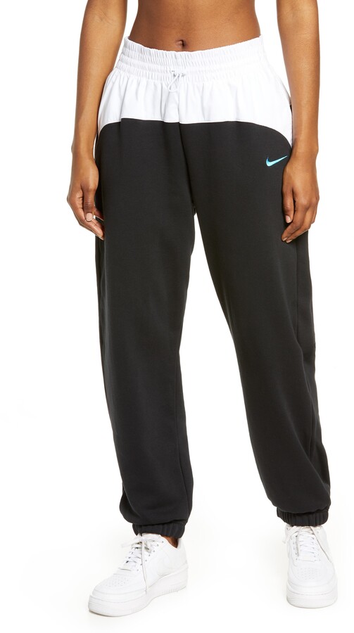 women's nike sportswear midrise drawstring cuff pants