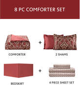 Thumbnail for your product : Fairfield Square Collection Norfolk Reversible 8-Pc. California King Comforter Set