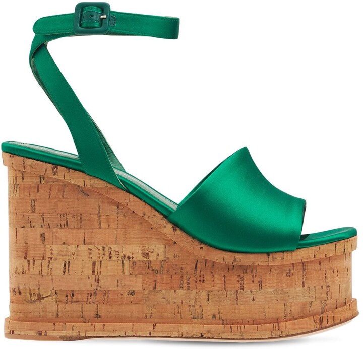 Green Platform Wedge | Shop The Largest Collection | ShopStyle
