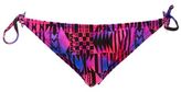 Thumbnail for your product : Charlotte Russe Airbrush Printed String Bikini Bottoms