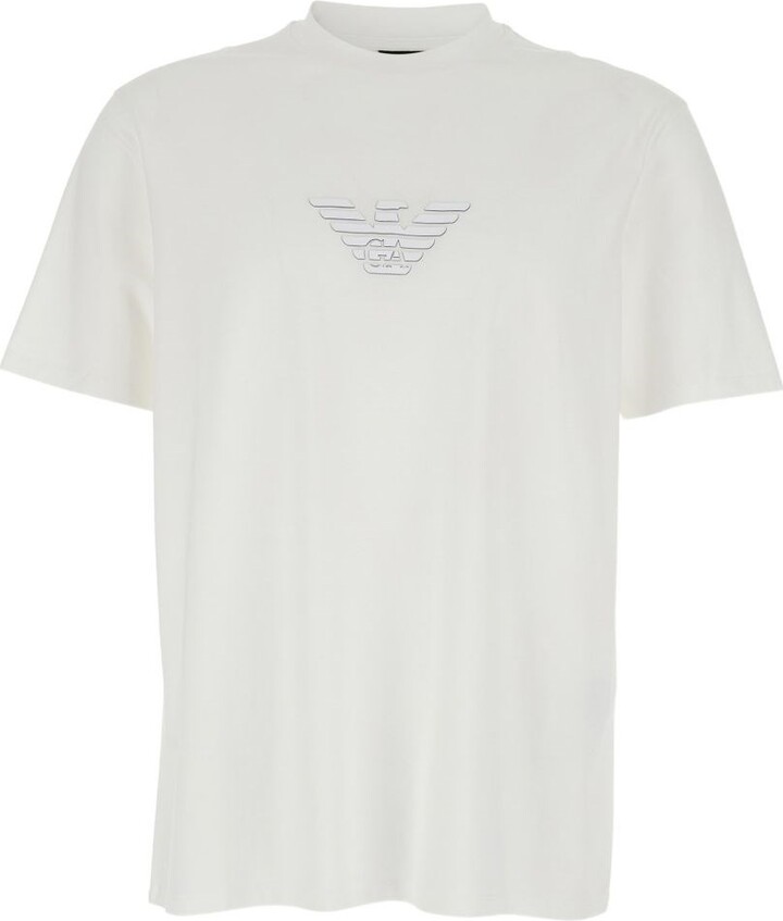 Emporio Armani Logo Cotton T-Shirt