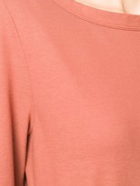 Thumbnail for your product : Zanone cropped sleeves T-shirt