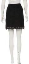 Thumbnail for your product : Ralph Lauren Black Label Guipure Lace Mini Skirt w/ Tags