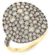 Thumbnail for your product : Etho Maria Vibrant 18K Yellow Gold & Brown Diamond Cocktail Ring