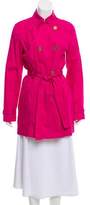 Thumbnail for your product : MICHAEL Michael Kors Double-Breasted Short Coat Fuchsia Double-Breasted Short Coat