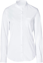 Thumbnail for your product : Steffen Schraut Madeleine Stand-Up Collar Blouse in White