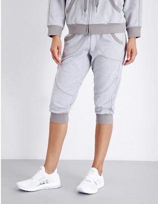 adidas by Stella McCartney Essentials cropped jersey jogging bottoms