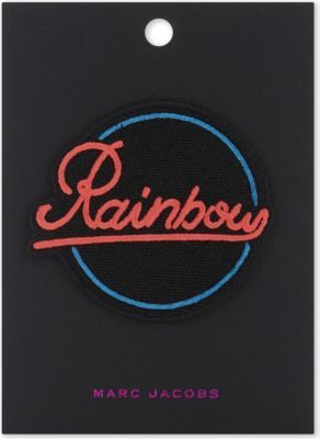 Marc Jacobs Neon rainbow patch