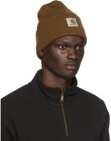 Thumbnail for your product : Carhartt Work In Progress Tan Watch Beanie