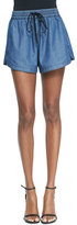 Thumbnail for your product : Robert Rodriguez Chambray Track Shorts