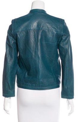 Etoile Isabel Marant Leather Laser Cut Jacket