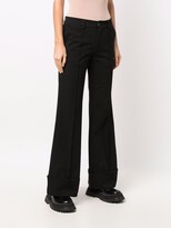 Thumbnail for your product : Societe Anonyme Mid-Rise Flared Trousers