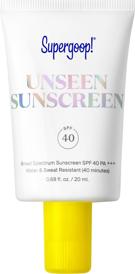 how to get beautiful black skin naturally using Supergoop sunscreen 
