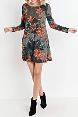 Aryeh Floral Knit Tunic/dress