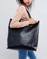 Thumbnail for your product : ASOS Oversized Shopper Bag With Removable Clutch