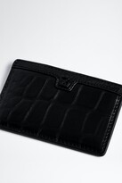 Thumbnail for your product : Zadig & Voltaire ZV Initiale Nyro Card Holder Leather