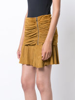Thumbnail for your product : Veronica Beard gathered effect skirt