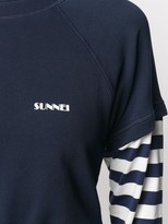 Thumbnail for your product : Sunnei College striped T-shirt