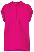 Thumbnail for your product : Marni Ruched cotton poplin top