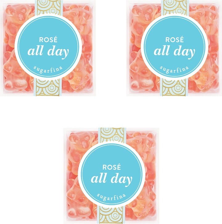 sugarfina Rosè All Day Gummy Bears - Set of 3